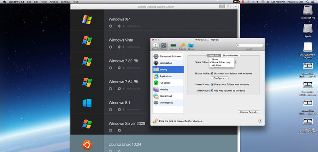 Parallels desktop free download