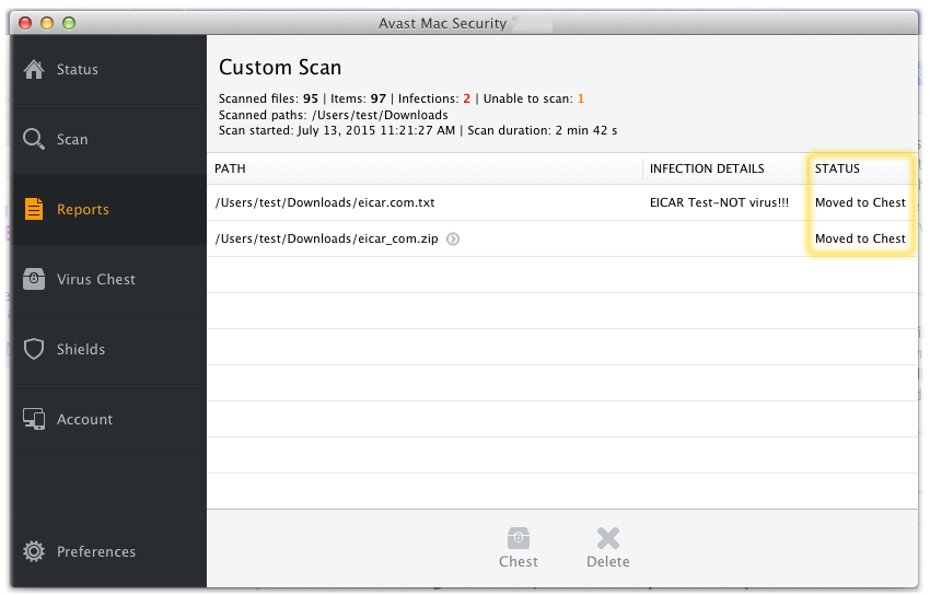 avast security for mac pros and cons