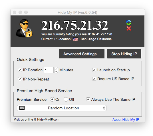 software to hide my ip address free download