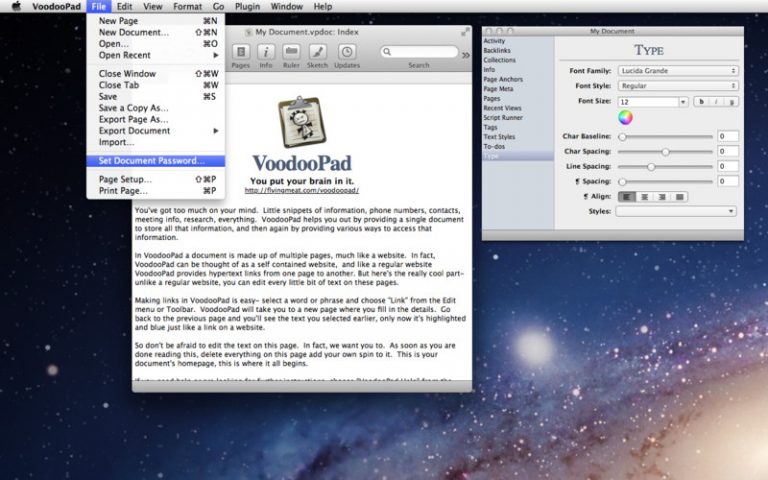 voodoopad for pc