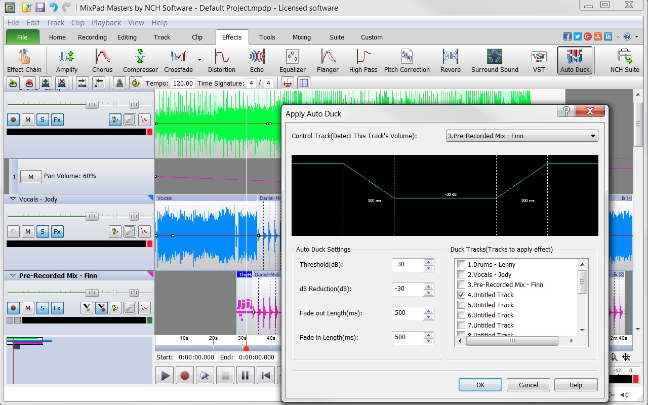 mixpad audio mixer free download