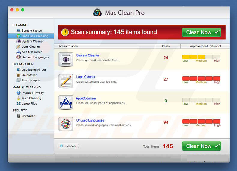 for mac download MacCleaner 3 PRO
