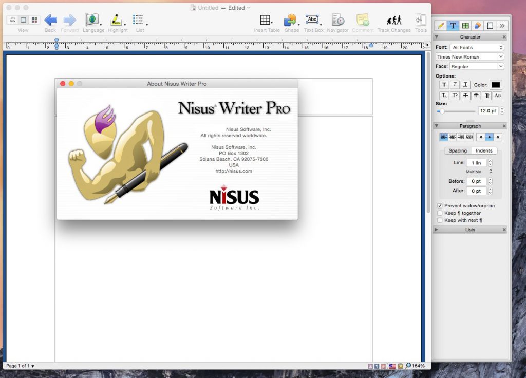 nisus software nisus writer pro