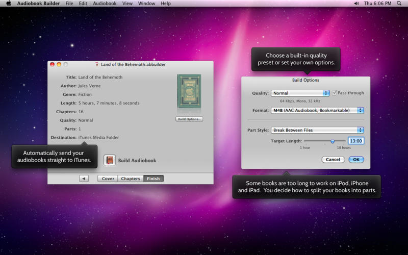 audiobook builder free mac