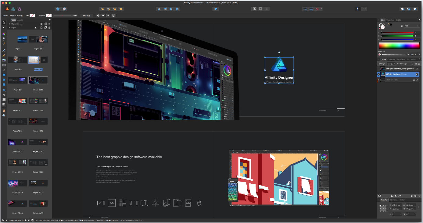 download the new version for mac Affinity Publisher