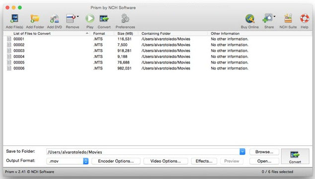 prism video file converter free