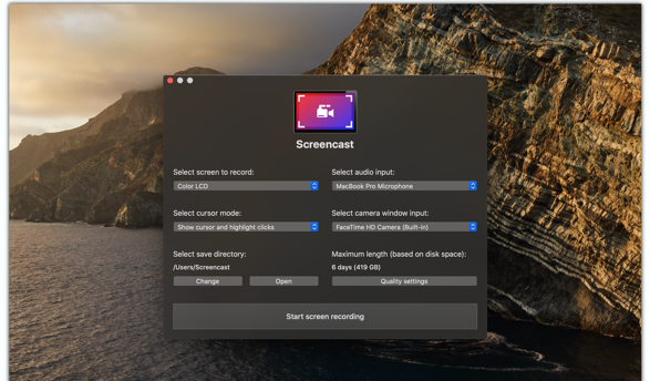 screencast mac to android tv