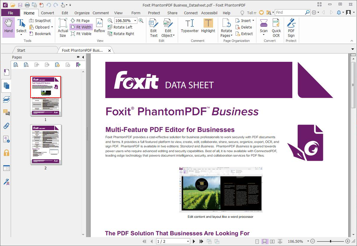 foxit phantom pdf licenses