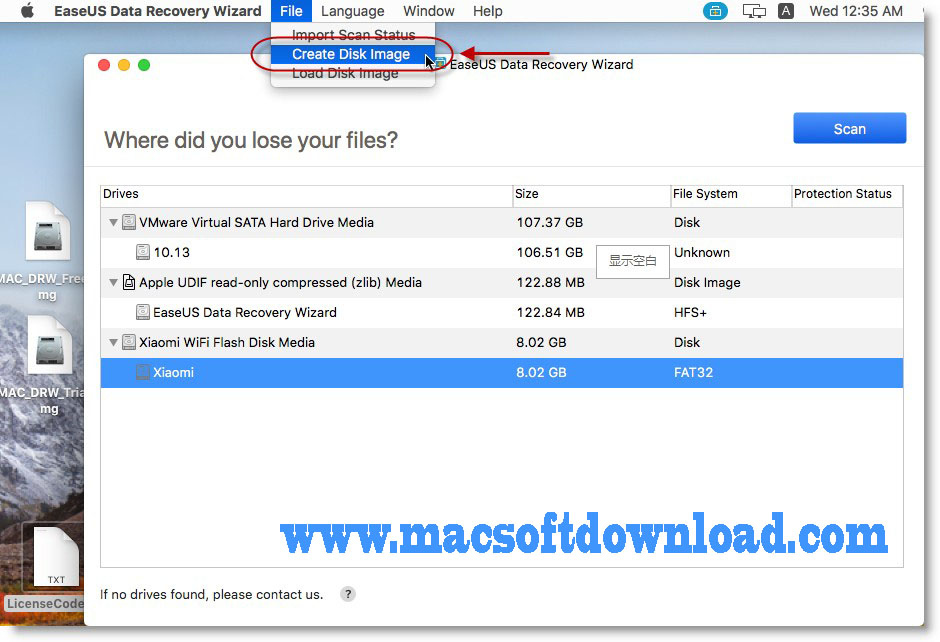 easeus data recovery wizard for mac pro